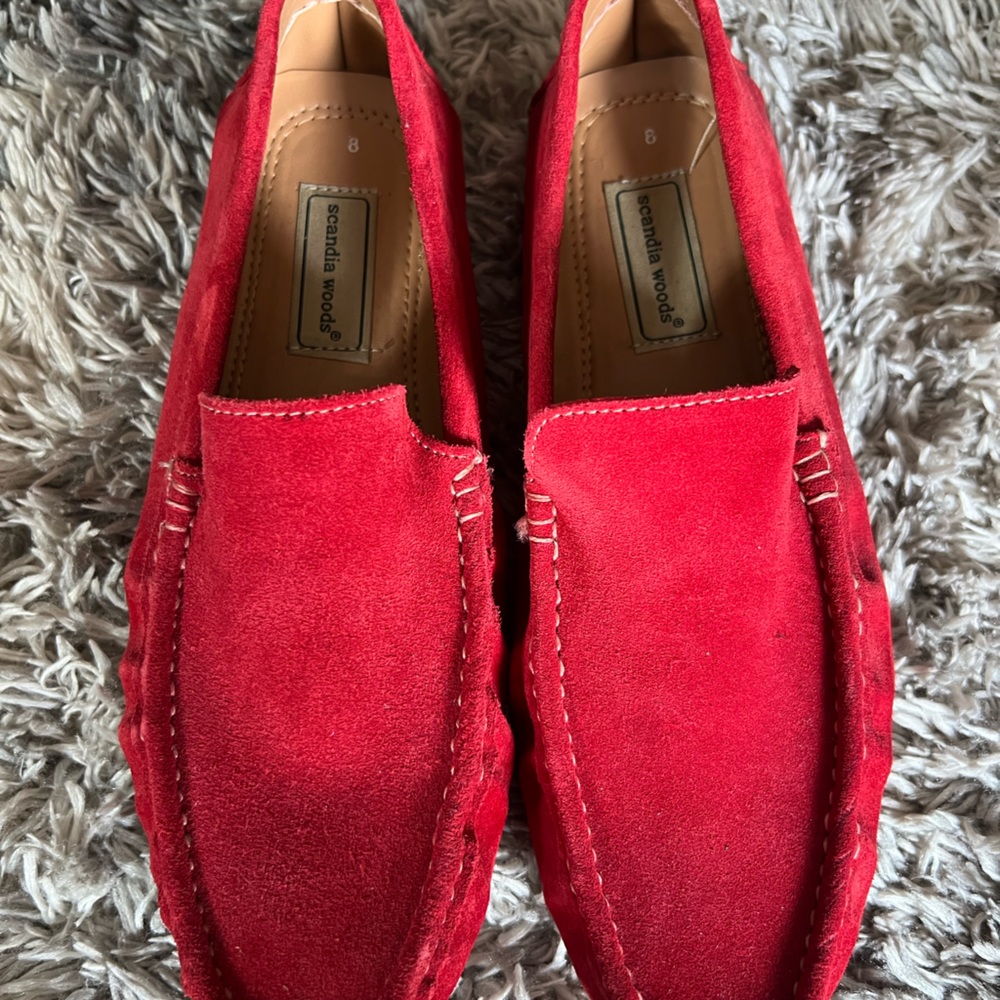 Suede loafers